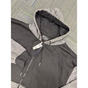 Brooklyn Xpress Premium Mens 5XL Full Zip Hoodie Black Gray‎ Pullover
